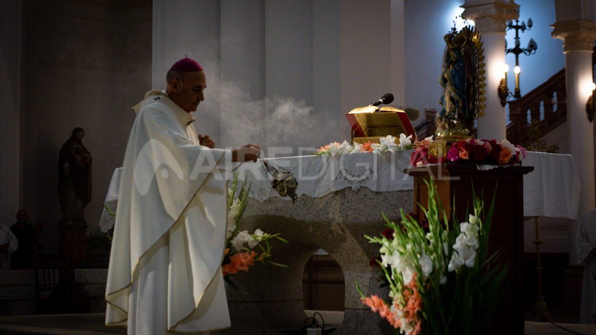 Aire de Santa Fe transmiti&oacute; en vivo la misa del s&aacute;bado de la Fiesta de la Virgen de Guadalupe.&nbsp;