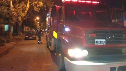 Rafaela: un principio de incendio en una vivienda generó momentos de tensión en plena madrugada