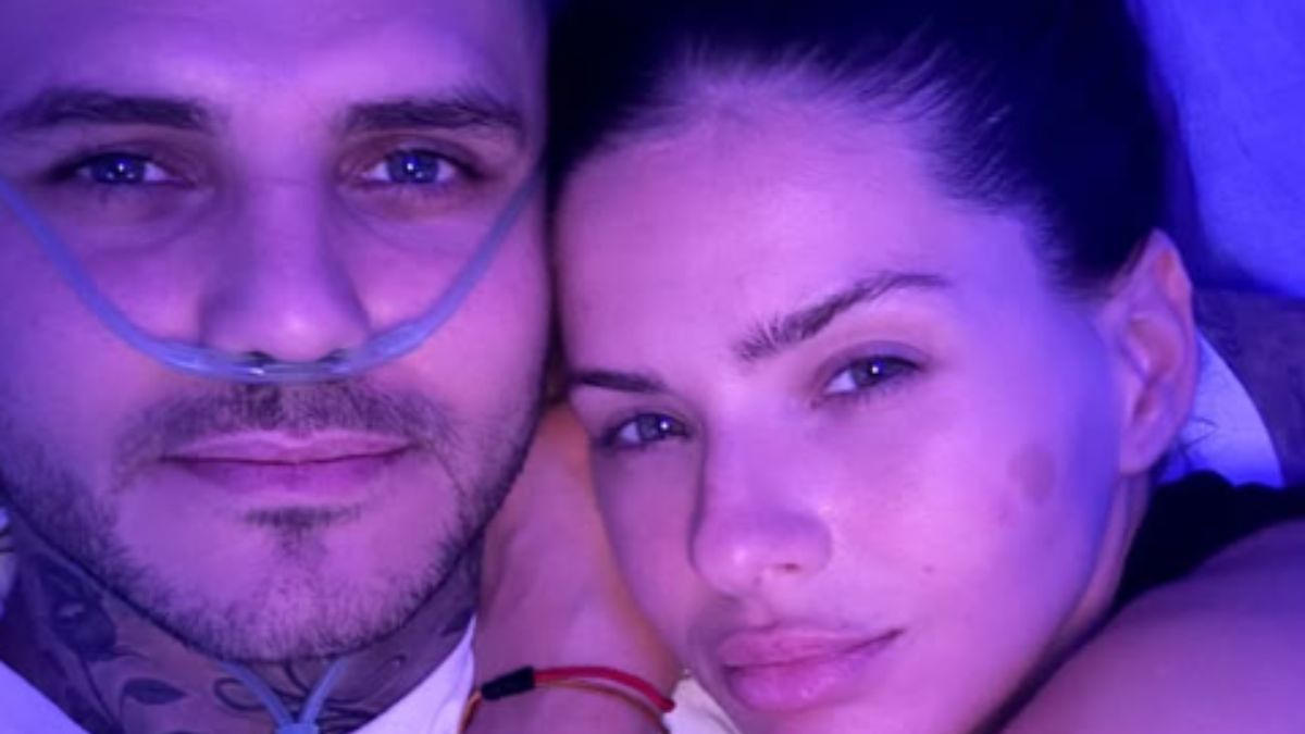 La imagen de Icardi y la China Suárez no tardó en viralizarse.