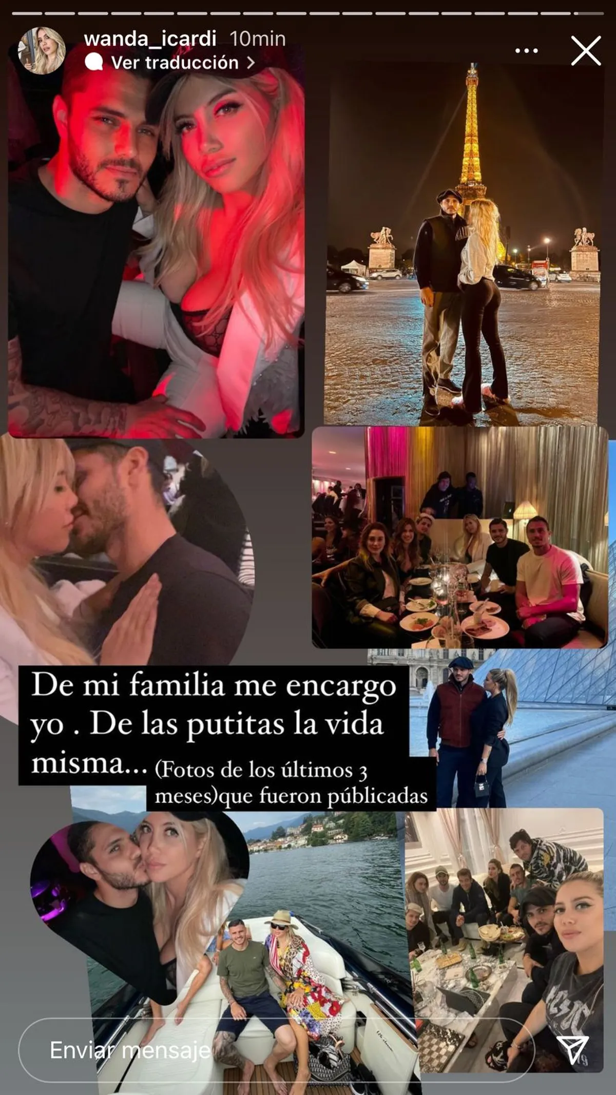La contundente respuesta de Wanda Nara que gener&oacute; pol&eacute;mica.