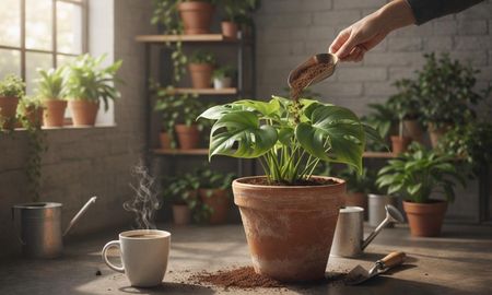 El café reciclado es el fertilizante casero más equilibrado para recuperar el verdor de las hojas tras las olas de calor. El café reciclado es el fertilizante casero más equilibrado para recuperar el verdor de las hojas tras las olas de calor.