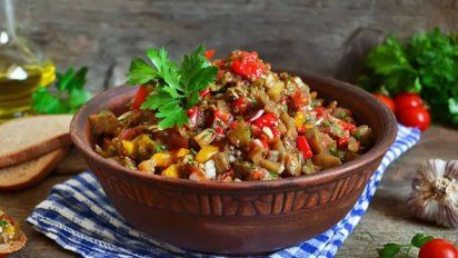 Cómo hacer ensalada de berenjenas