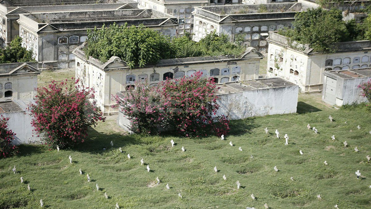 Las imágenes que muestran el abandono del Cementerio Municipal