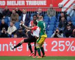 Marcos Senesi marcó un golazo de chilena en la goleada del Feyenoord por 4-2 ante el ADO Den Haag.