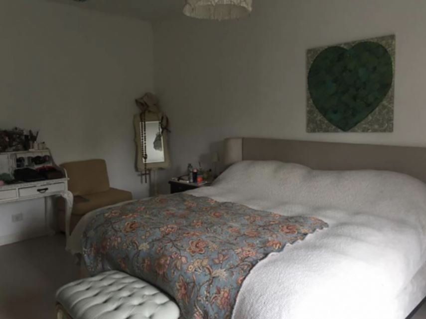 El dormitorio que compartían Neumann y Cubero.