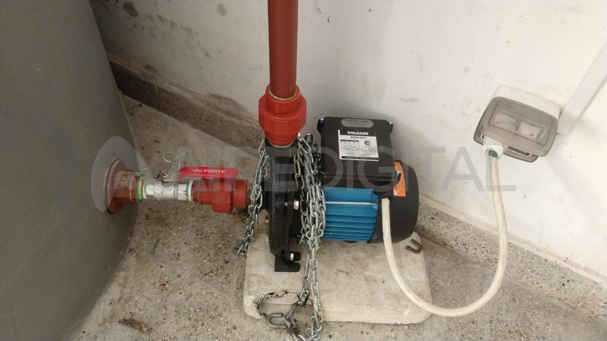 La bomba nueva fue donada por una persona de forma anónima. 