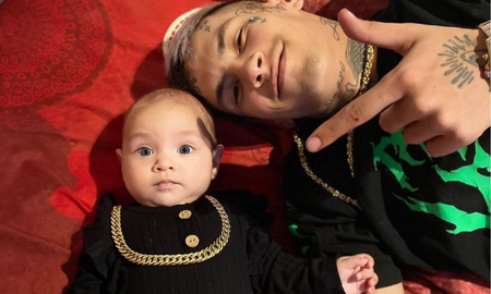 L-Gante celebró los 8 meses de Jamaica, la hija que tiene junto a su pareja Tamara Báez, regalándole algo increíble y exclusivo. L-Gante celebró los 8 meses de Jamaica, la hija que tiene junto a su pareja Tamara Báez, regalándole algo increíble y exclusivo.