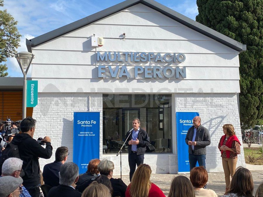 El flamante Multiespacio “Eva Perón”