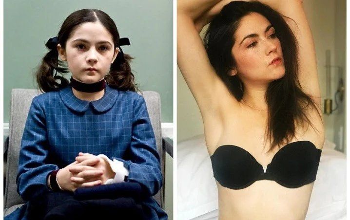 Así está la actriz de