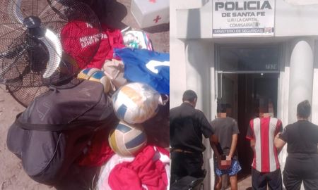 Un hombre de 26 y otro de 22 fueron detenidos por robo en el Club Centro Gallego. Un hombre de 26 y otro de 22 fueron detenidos por robo en el Club Centro Gallego.
