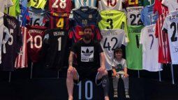El museo de camisetas de Messi El museo de camisetas de Messi
