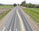 El gobernador Maximiliano Pullaro inauguró la repavimentación y trabajos complementarios en la ruta provincial 90.