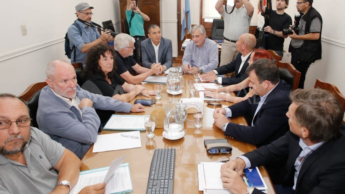 Las reuniones paritarias&nbsp;fueron suspendidas en marzo por la declaraci&oacute;n de la pandemia. En la foto