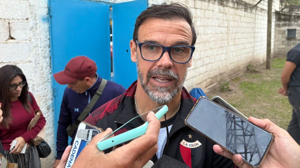 Andrés Yllana habló luego de la derrota de Colón en Río Cuarto.