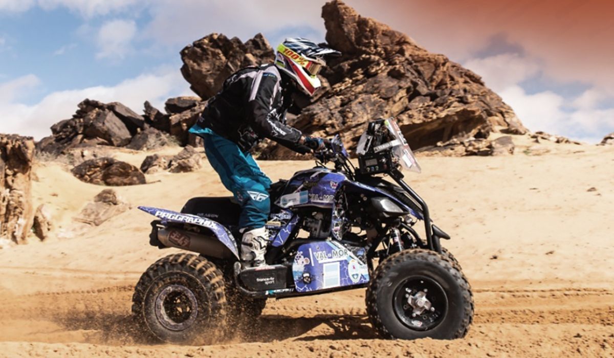 Francisco Moreno Flores en el Rally Dakar 2024.