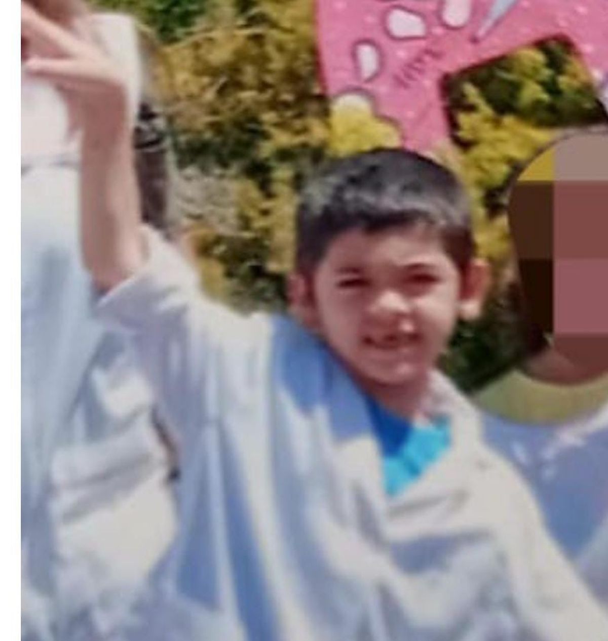 Rafael Alejandro Villalba, de 9 años, oriundo de la localidad de San Genaro, provincia de Santa Fe.