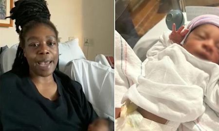 Pensó que estaba enferma del estómago, fue al baño y dio a luz a su hijo en un hotel Pensó que estaba enferma del estómago, fue al baño y dio a luz a su hijo en un hotel