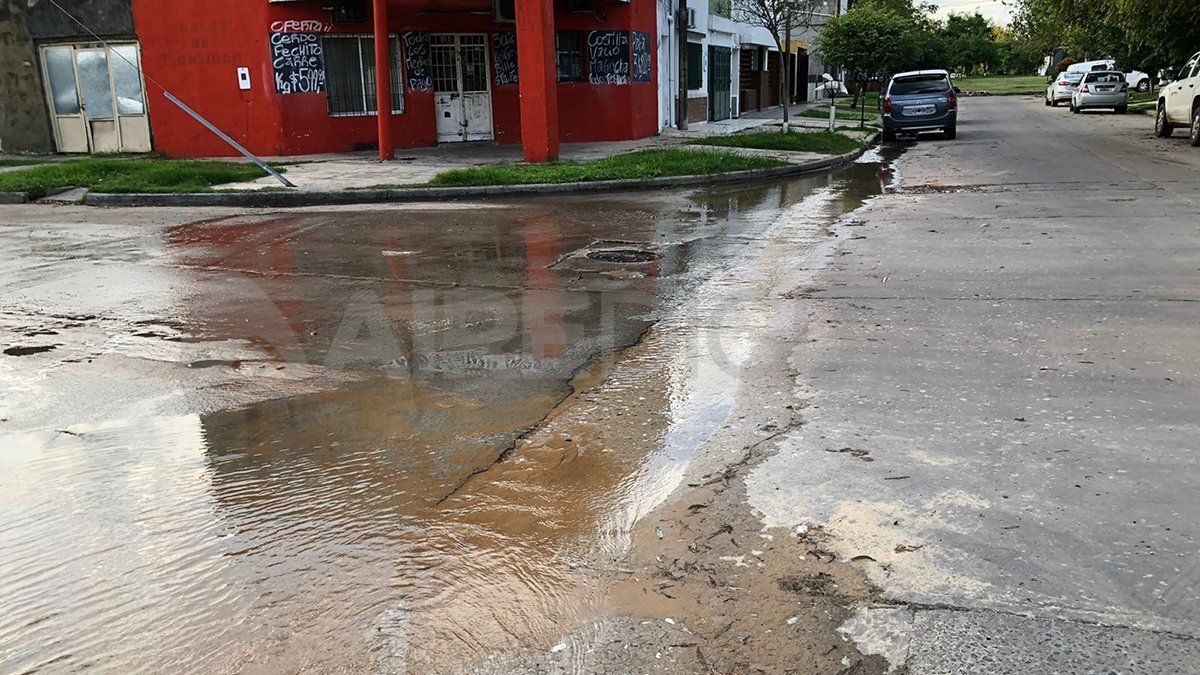 Las calles se están volviendo difíciles de transitar y las veredas comienzan a acumular arena.