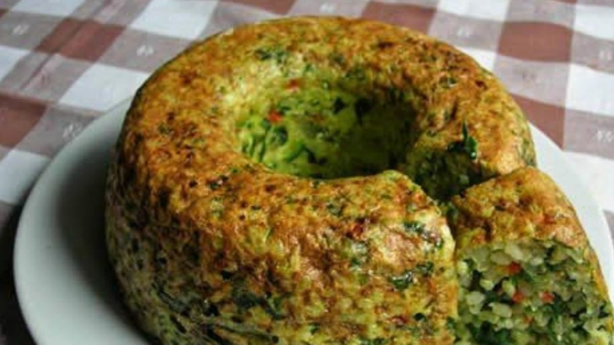 Budín de espinaca en sartén: la receta fácil y con pocos ingredientes.