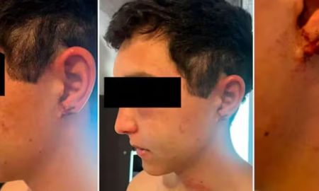 Agustín F. relató que fue atado con precintos, golpeado con un fierro de trabajo y mordido por sus empleadores durante casi una hora y media. Agustín F. relató que fue atado con precintos, golpeado con un fierro de trabajo y mordido por sus empleadores durante casi una hora y media.
