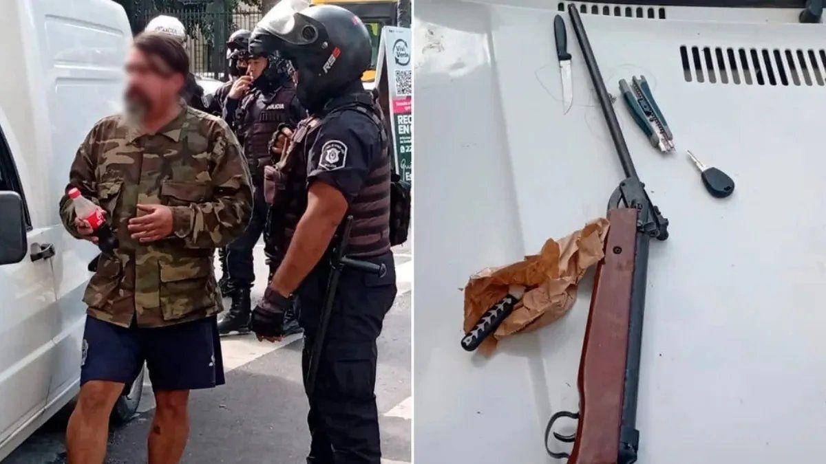 Viajó de Neuquén a La Plata con un rifle y dijo que iba a matar a Cristina Kirchner