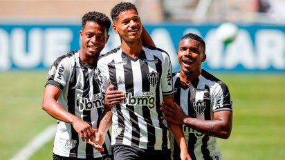 Atlético Mineiro de Sampaoli derrotó al Ceará y es líder del Brasileirao con puntaje ideal