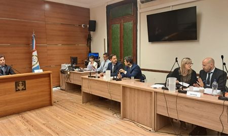 El juicio ante un jurado popular se realiza en la sala 1 de los tribunales de Santa Fe El juicio ante un jurado popular se realiza en la sala 1 de los tribunales de Santa Fe