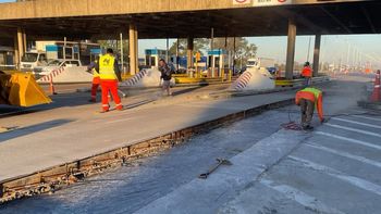 Túnel Subfluvial: retoman las tareas de bacheo en el pavimento tras detectar incumplimientos.