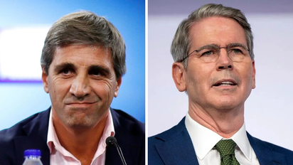 Luis Caputo se reunió con el jefe del Tesoro de EEUU y recibió elogios por las reformas económicas