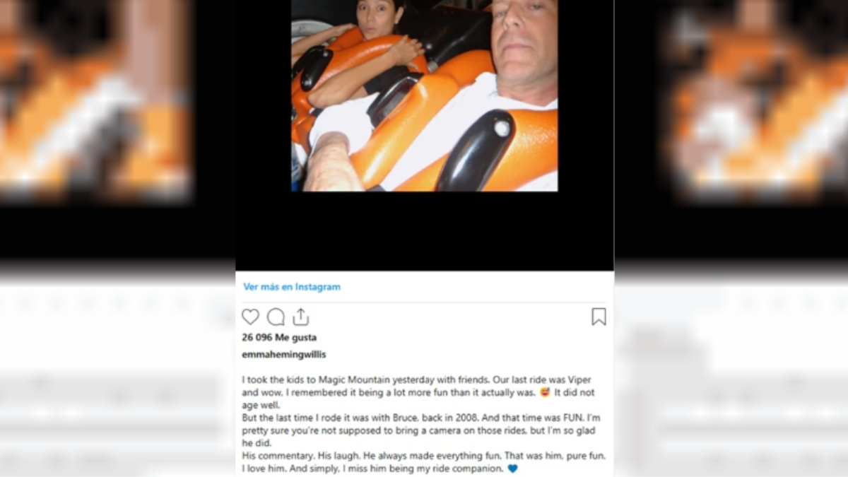 En los últimos días, comenzó a circular con fuerza el rumor de que Bruce Willis había muerto, a partir de una publicación de su esposa, Emma Heming, y que ella misma terminó desmintiendo.