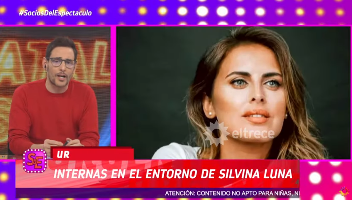 Fuerte interna tras la muerte de Silvina Luna. Fuerte interna tras la muerte de Silvina Luna.
