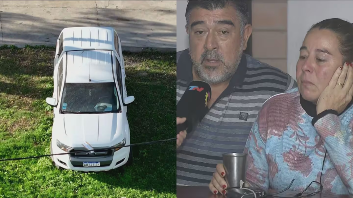Caso Loan: Luminol positivo en la parte delantera de la camioneta de Pérez y Caillava