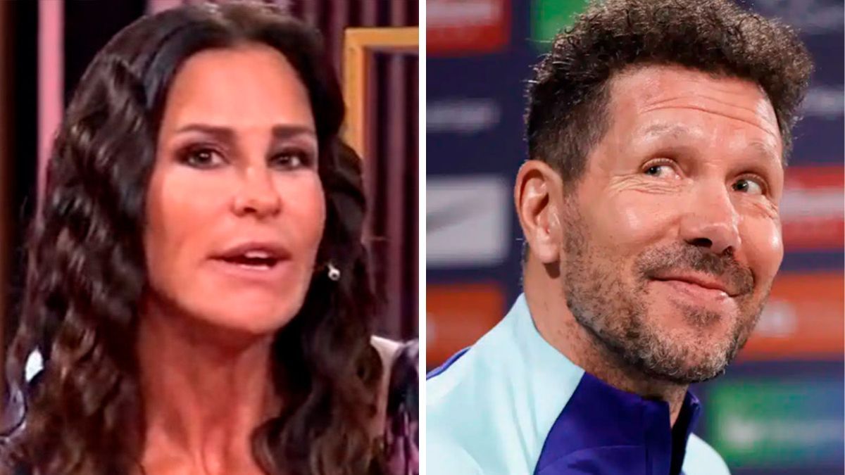 Carolina Baldini y el Cholo Simeone se separaron en 2014.