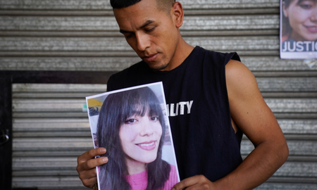 El hermano de Merlín reclama justicia. Foto Maxi Failla. El hermano de Merlín reclama justicia. Foto Maxi Failla.