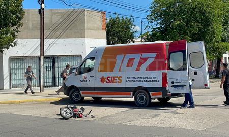 Ocurrió este sábado en la esquina de Aristóbulo del Valle y Agustín Delgado de Santa Fe. Ocurrió este sábado en la esquina de Aristóbulo del Valle y Agustín Delgado de Santa Fe.