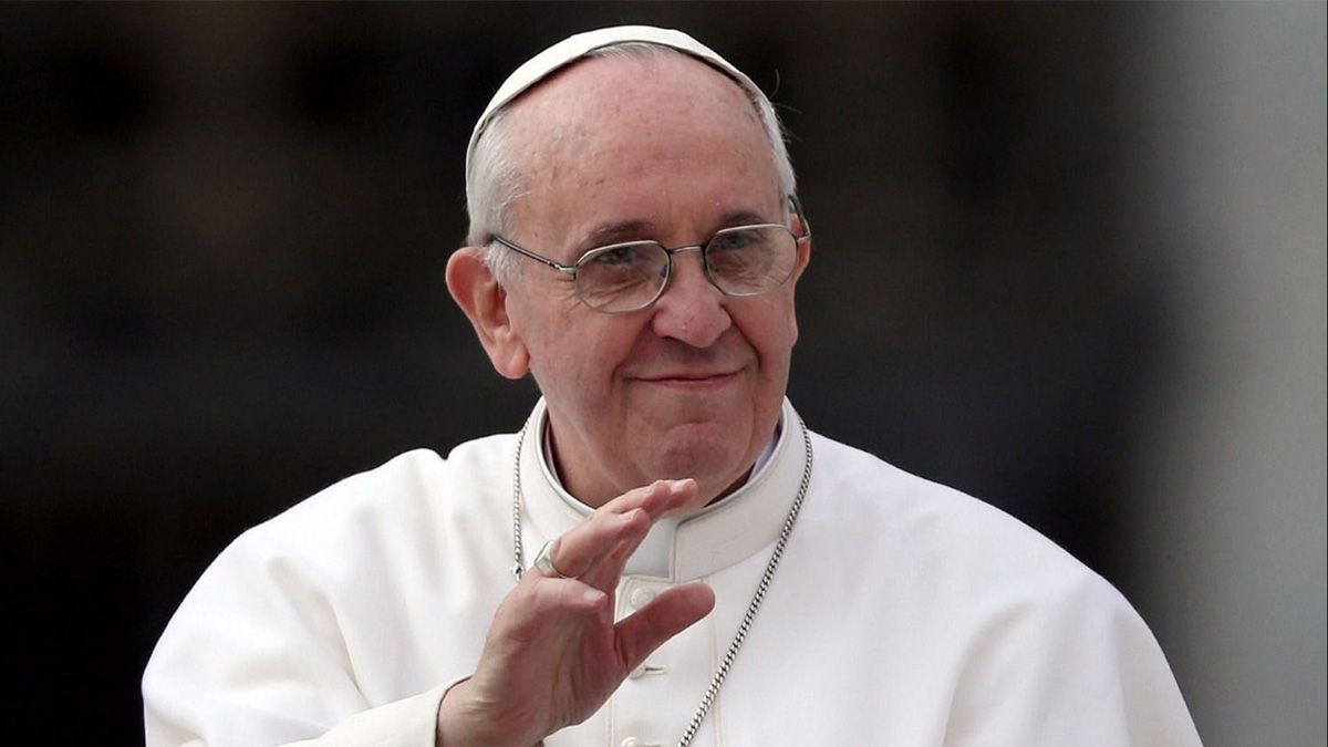 El papa Francisco ratificó hoy su lucha contra la corrupción en la Curia romana