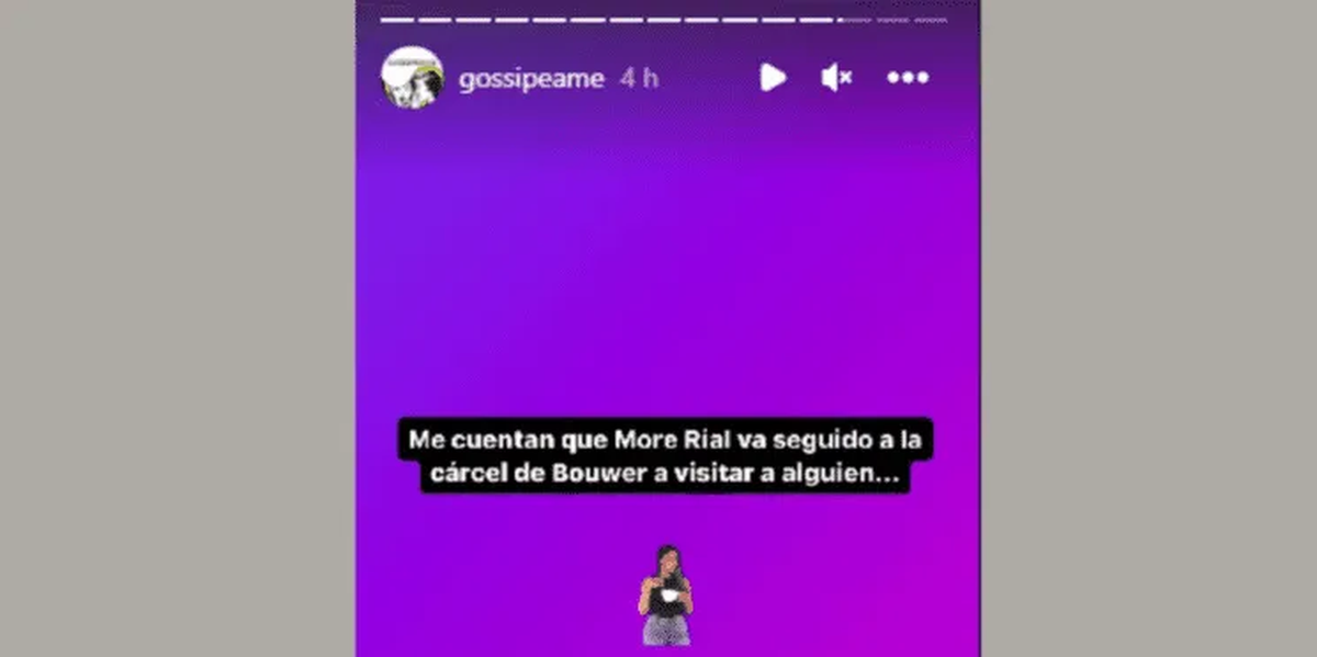 Morena Rial estaría saliendo con un preso.