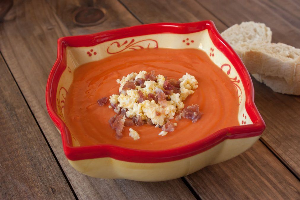 Salmorejo andaluz.