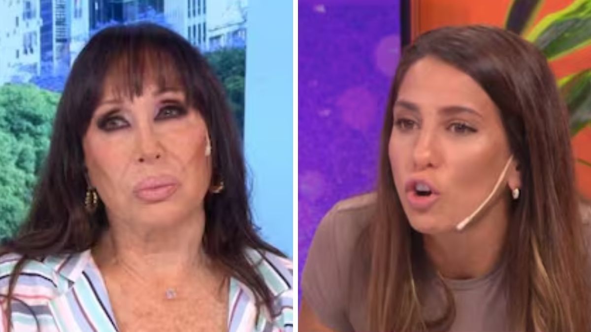 Cinthia Fernández quedaría fuera de El Trece por decisión directa de Moria Casán.