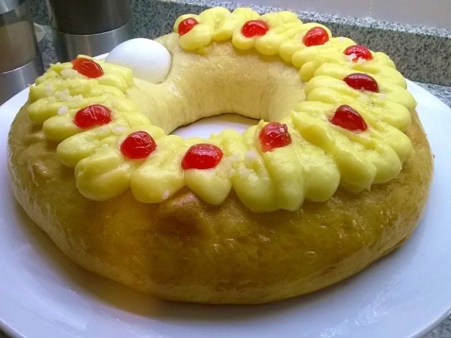 Rosca de pascua casera ¡con los ingredientes que hay en casa!