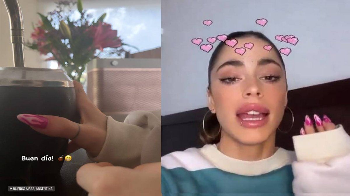 Rodrigo De Paul y Tini Stoessel se reencontraron.