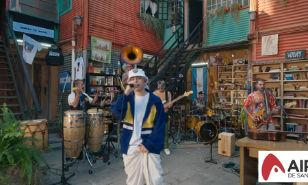 Trueno estrenó su Tiny Desk grabado en La Boca, el barrio donde nació Trueno estrenó su Tiny Desk grabado en La Boca, el barrio donde nació