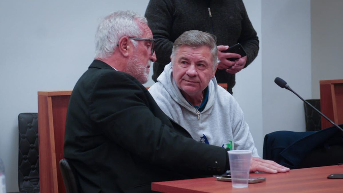 Ulrich junto a su abogado Claudio Torres Del Sel. 