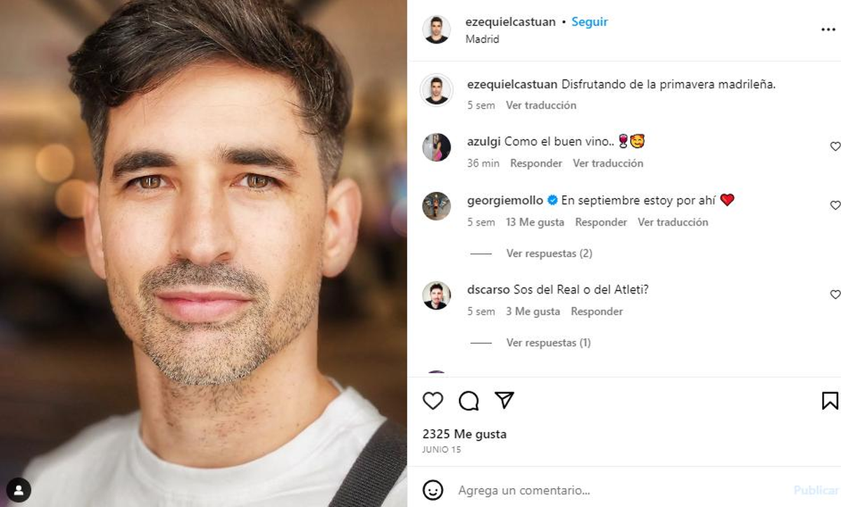Así está hoy Ezequiel Castaño Instagram. Así está hoy Ezequiel Castaño Instagram.