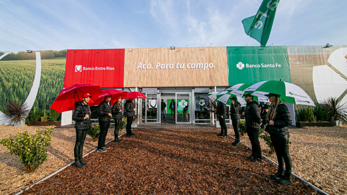 Banco Santa Fe y Banco Entre Ríos acercará al público toda su propuesta integral para el campo.