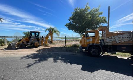 La Municipalidad de Santa Fe apura los trabajos en la Costanera Néstor Kirchner. La Municipalidad de Santa Fe apura los trabajos en la Costanera Néstor Kirchner.