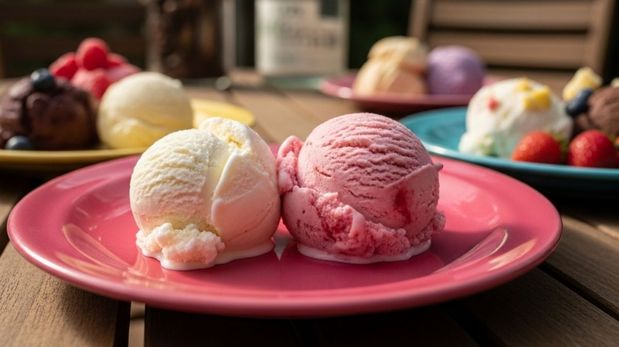 Un helado casero sin azúcar ni conservantes, ideal para disfrutar en los días de calor.