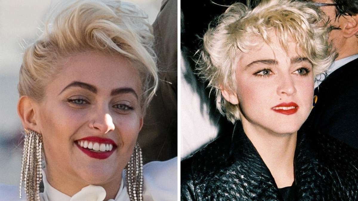 El parecido entre Madonna y París Jackson llamó la atención de los fanáticos. El parecido entre Madonna y París Jackson llamó la atención de los fanáticos.
