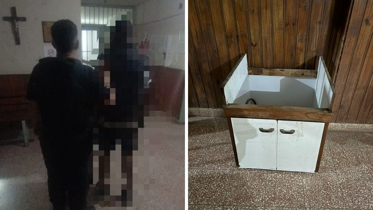 Un hombre detenido por robar un armario en una escuela de Laguna Paiva