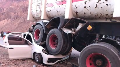 Accidente fatal en Ruta 7: dos muertos y una persona gravemente herida tras un triple choque